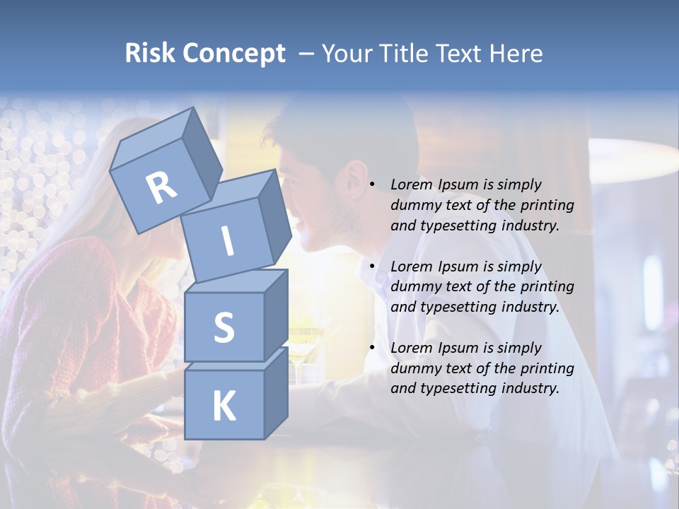 Man Woman People PowerPoint Template