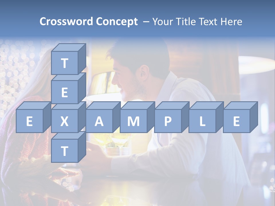 Man Woman People PowerPoint Template