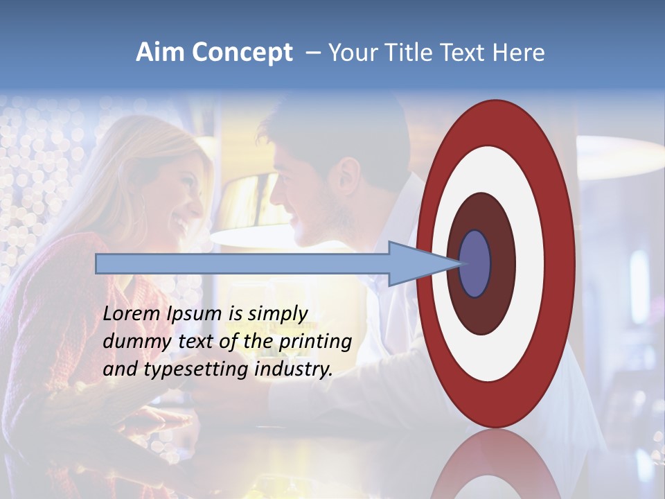 Man Woman People PowerPoint Template