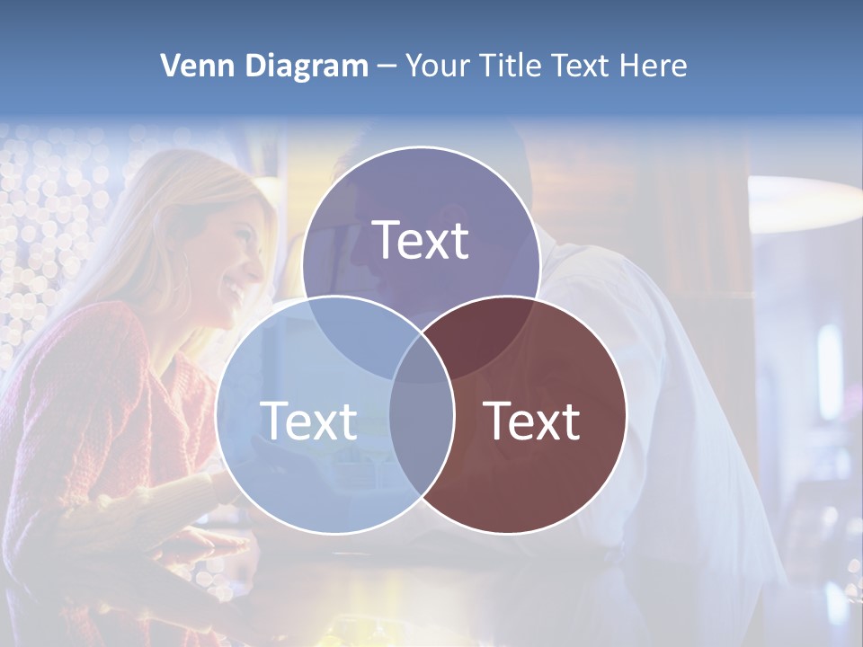 Man Woman People PowerPoint Template