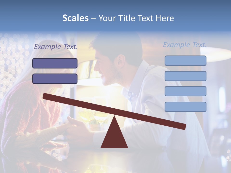 Man Woman People PowerPoint Template