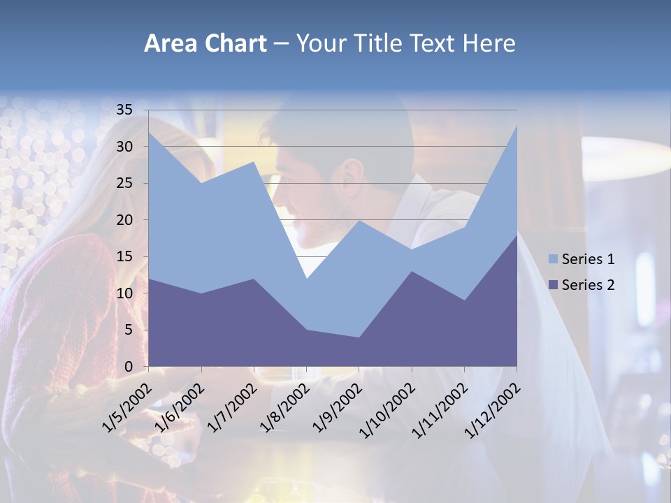 Man Woman People PowerPoint Template