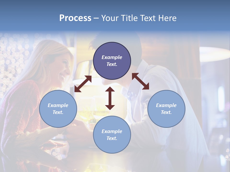 Man Woman People PowerPoint Template