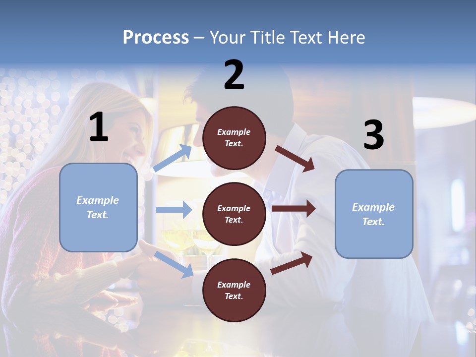 Man Woman People PowerPoint Template