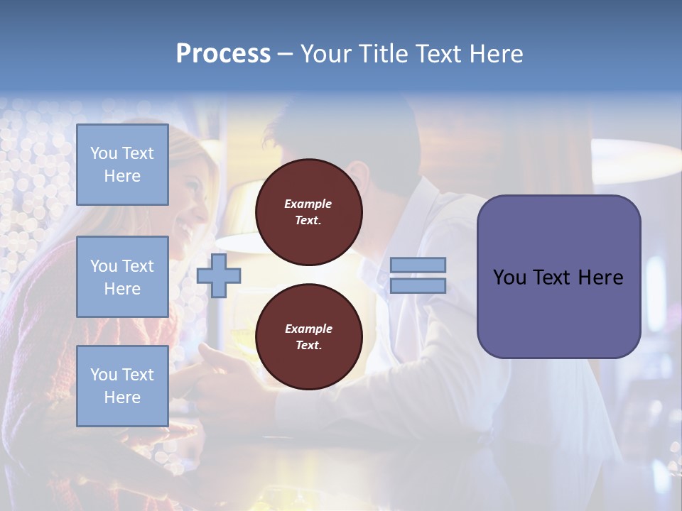 Man Woman People PowerPoint Template