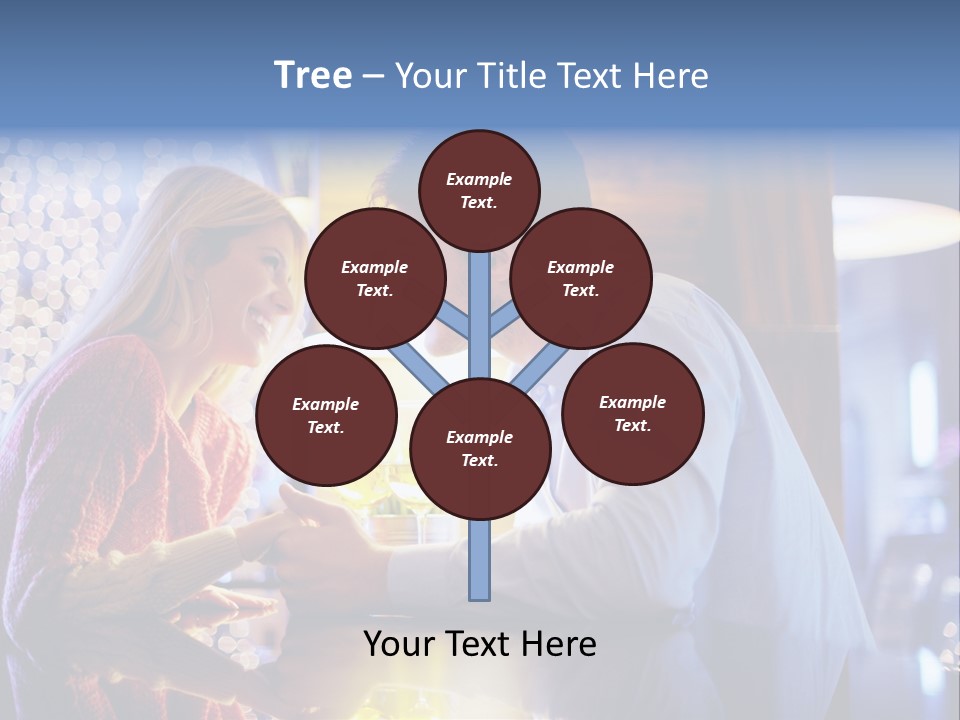 Man Woman People PowerPoint Template