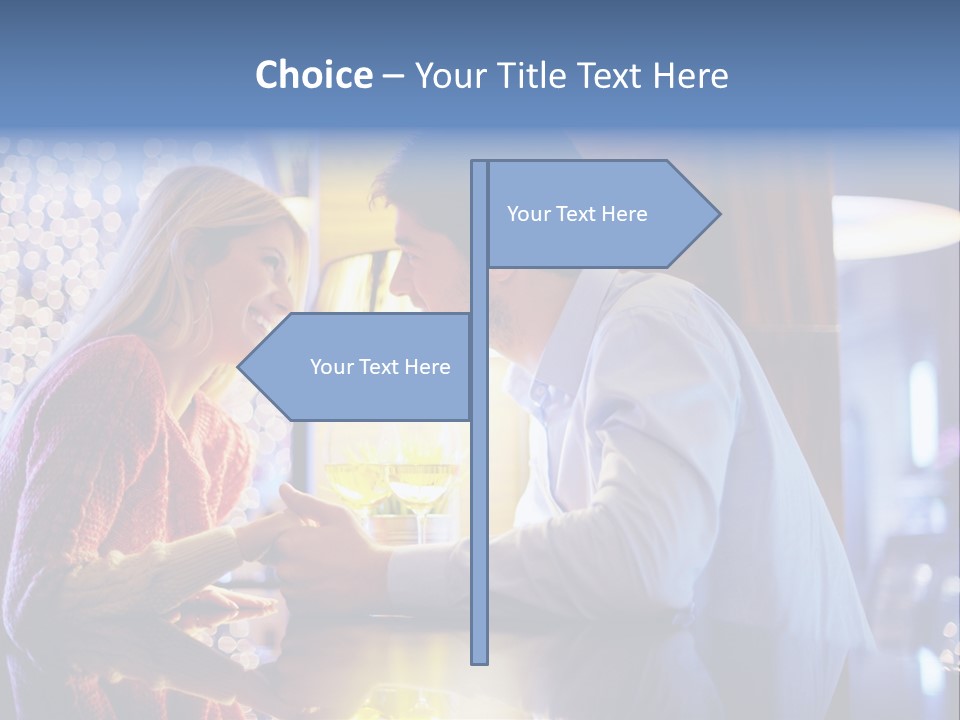 Man Woman People PowerPoint Template