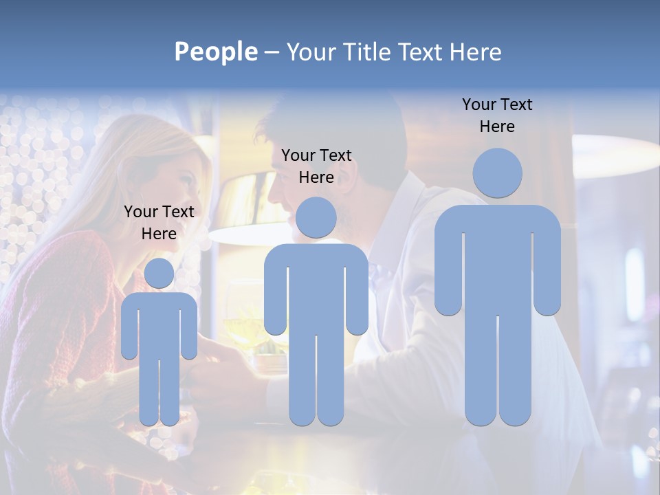 Man Woman People PowerPoint Template