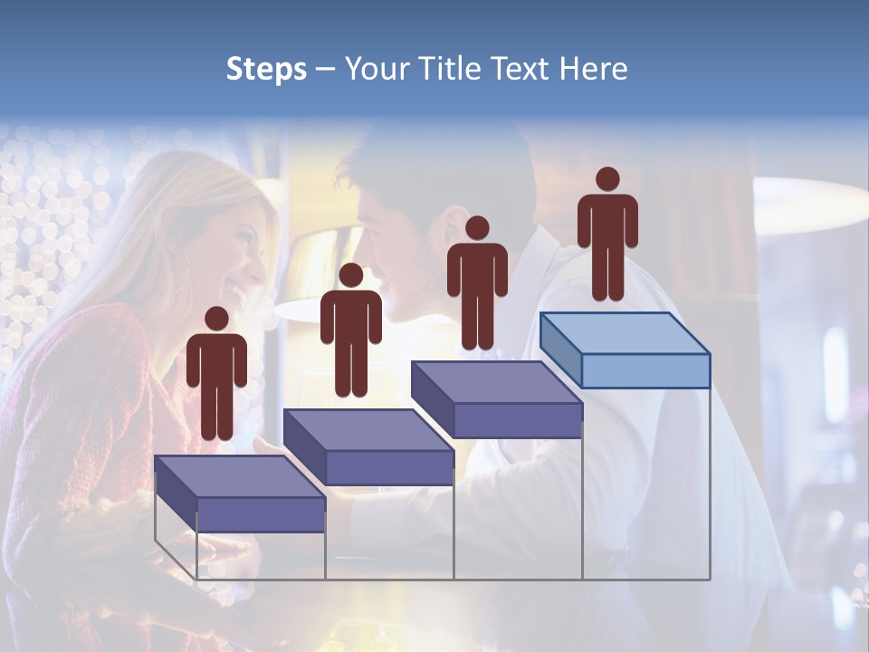 Man Woman People PowerPoint Template