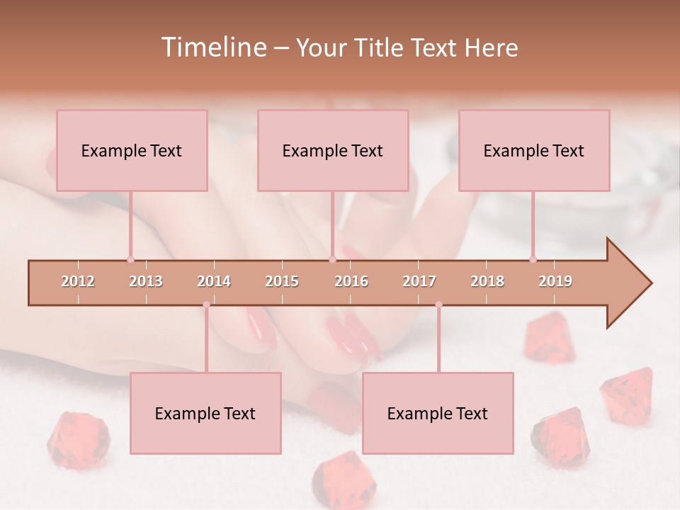 Human Thumb Horizontal Candle PowerPoint Template