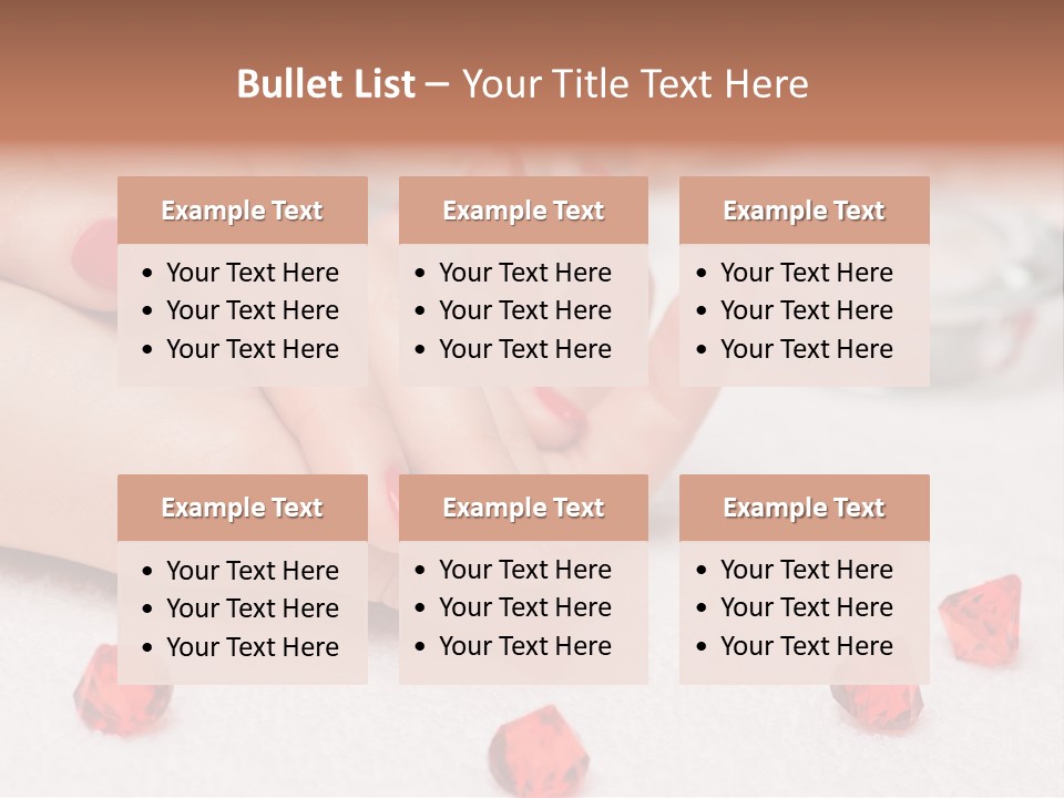 Human Thumb Horizontal Candle PowerPoint Template
