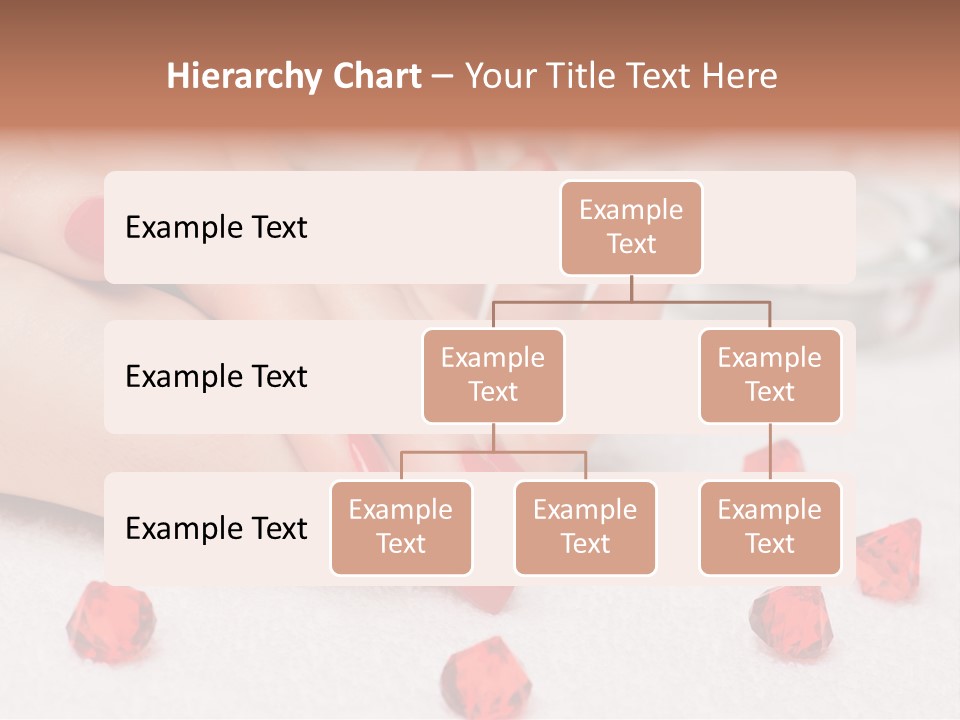 Human Thumb Horizontal Candle PowerPoint Template