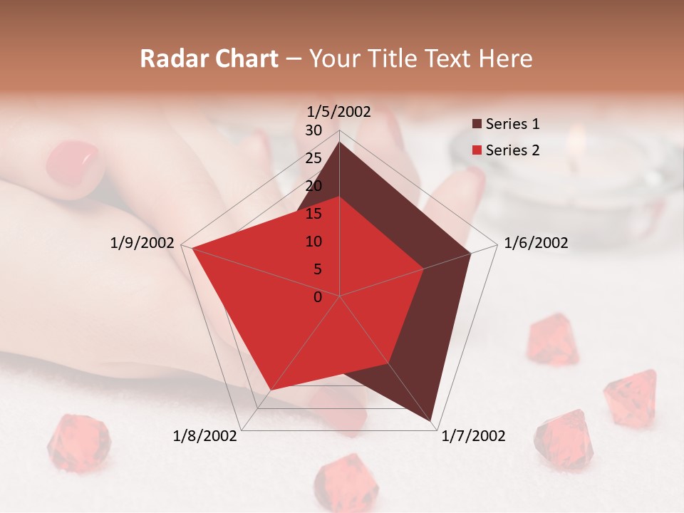 Human Thumb Horizontal Candle PowerPoint Template