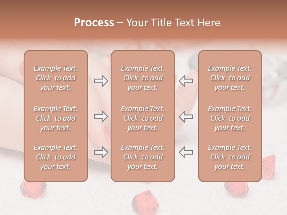 Human Thumb Horizontal Candle PowerPoint Template