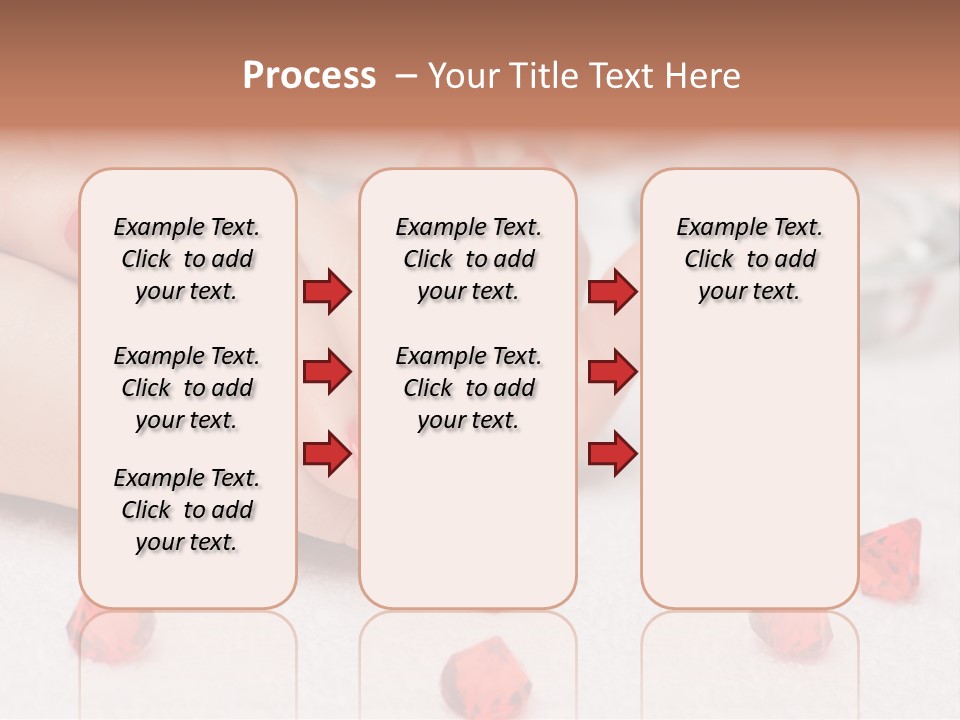 Human Thumb Horizontal Candle PowerPoint Template