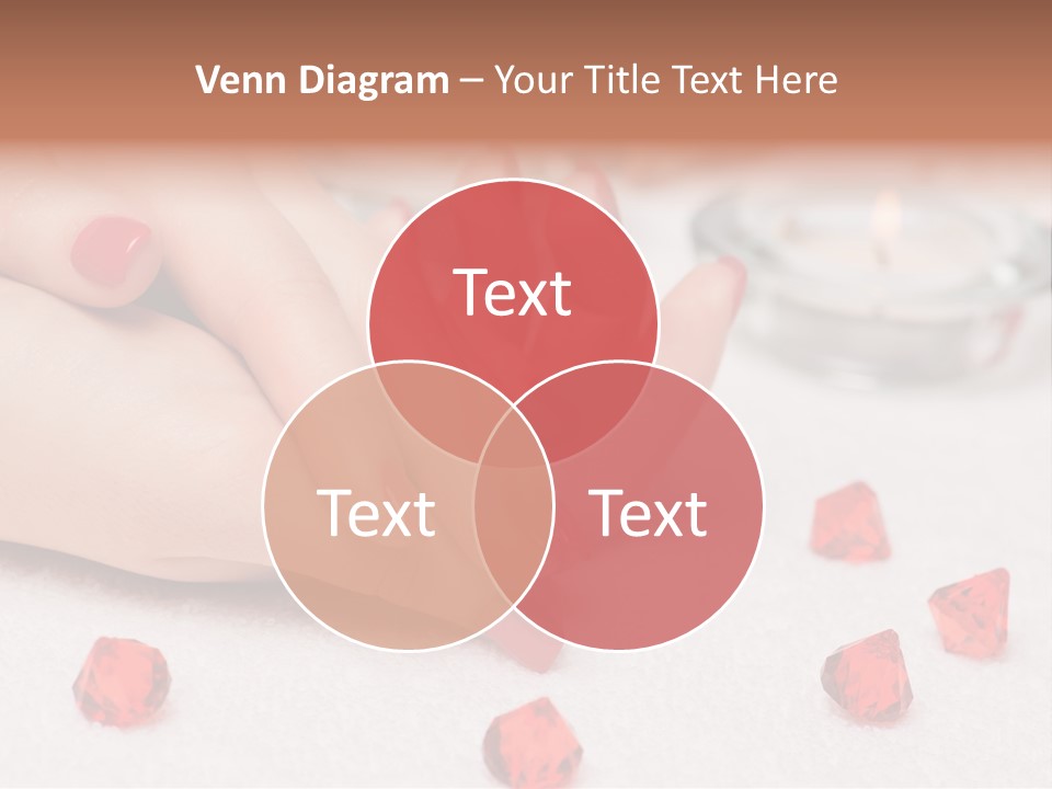 Human Thumb Horizontal Candle PowerPoint Template