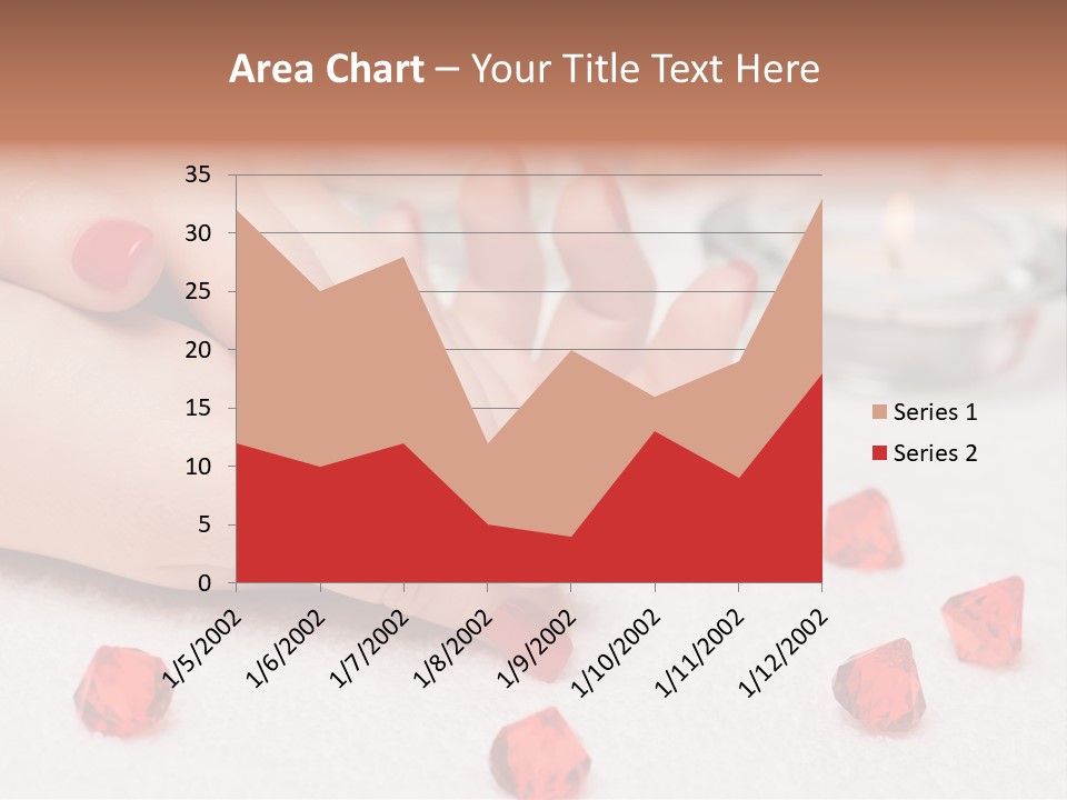 Human Thumb Horizontal Candle PowerPoint Template