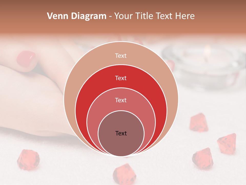 Human Thumb Horizontal Candle PowerPoint Template