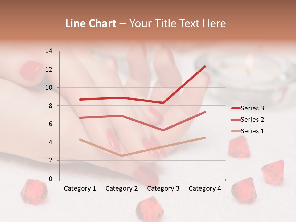 Human Thumb Horizontal Candle PowerPoint Template