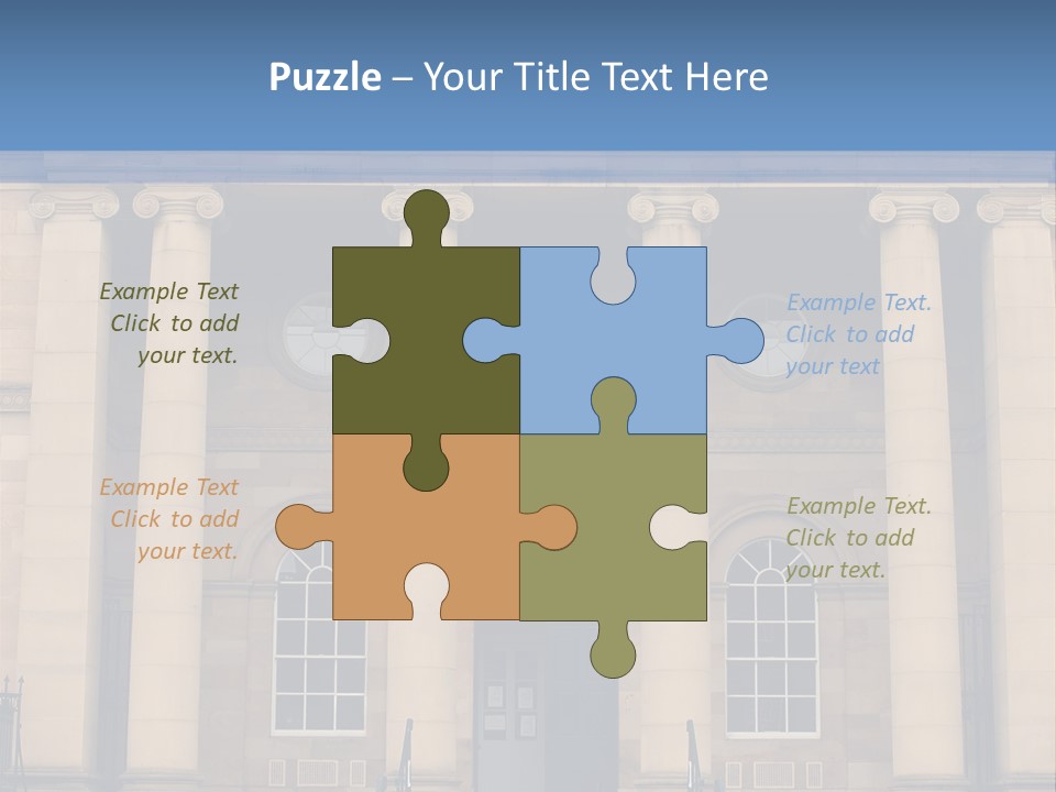 York System Crown PowerPoint Template