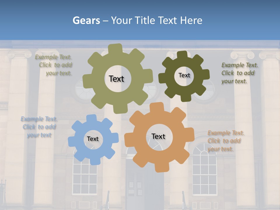 York System Crown PowerPoint Template