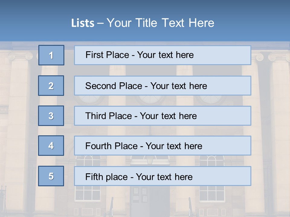 York System Crown PowerPoint Template