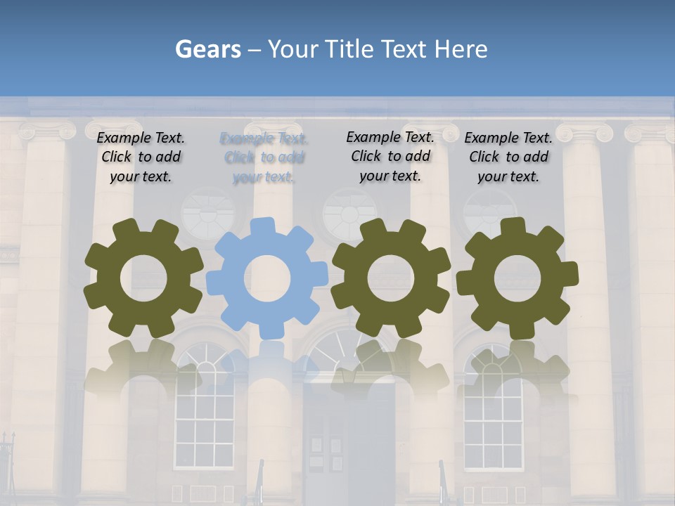 York System Crown PowerPoint Template