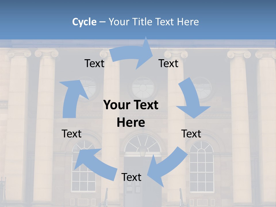 York System Crown PowerPoint Template