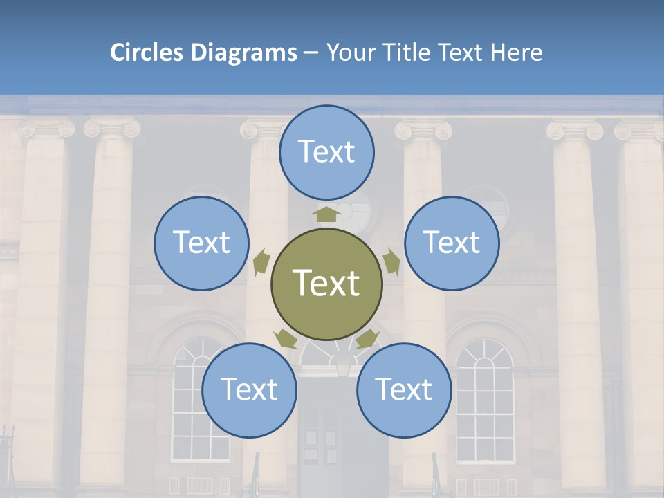 York System Crown PowerPoint Template