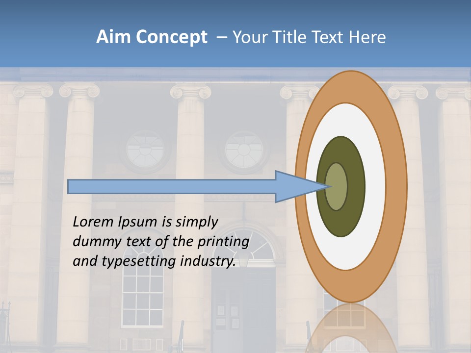 York System Crown PowerPoint Template