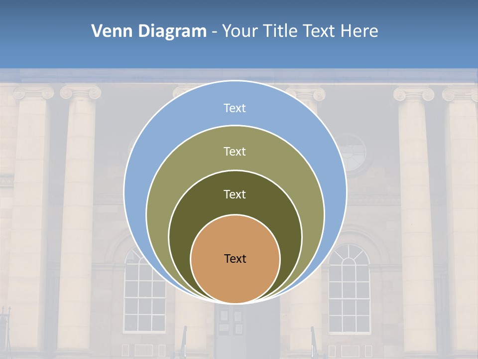 York System Crown PowerPoint Template