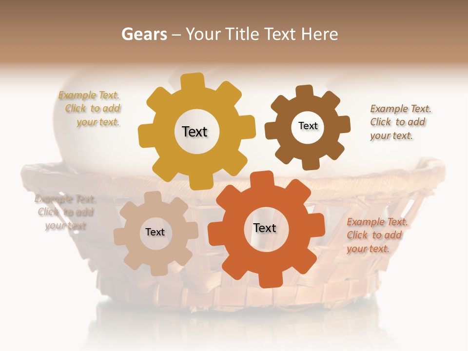 Chicken Yolk Cholesterol PowerPoint Template
