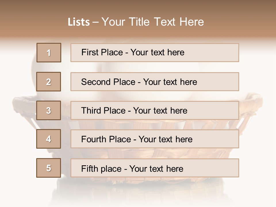 Chicken Yolk Cholesterol PowerPoint Template