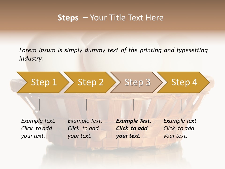 Chicken Yolk Cholesterol PowerPoint Template