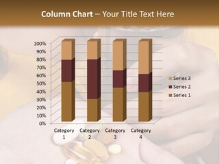 Health Yellow Tablets PowerPoint Template
