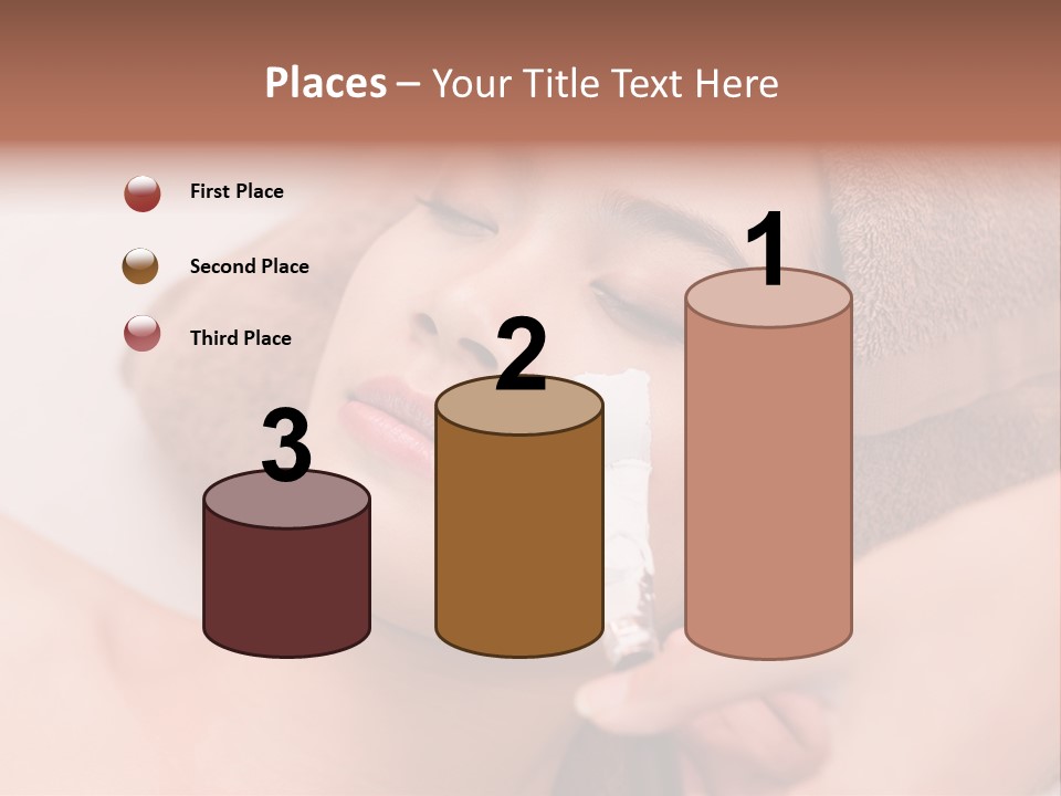 Beautician Brush Recreation PowerPoint Template