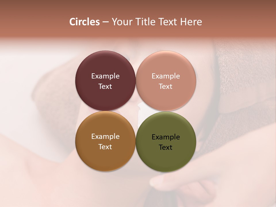 Beautician Brush Recreation PowerPoint Template