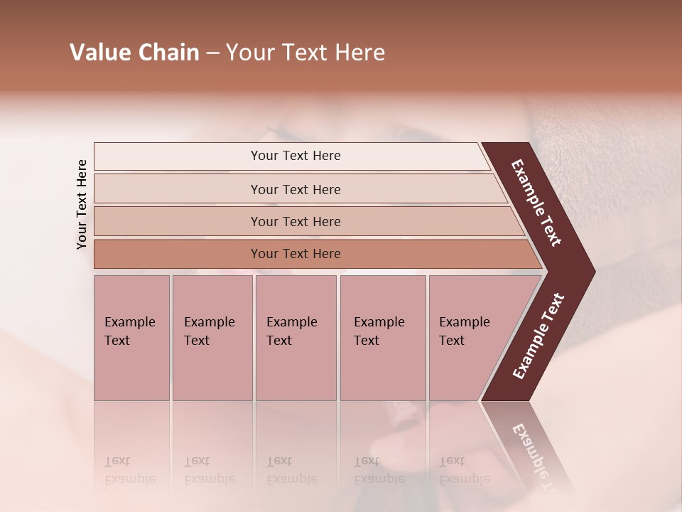 Beautician Brush Recreation PowerPoint Template