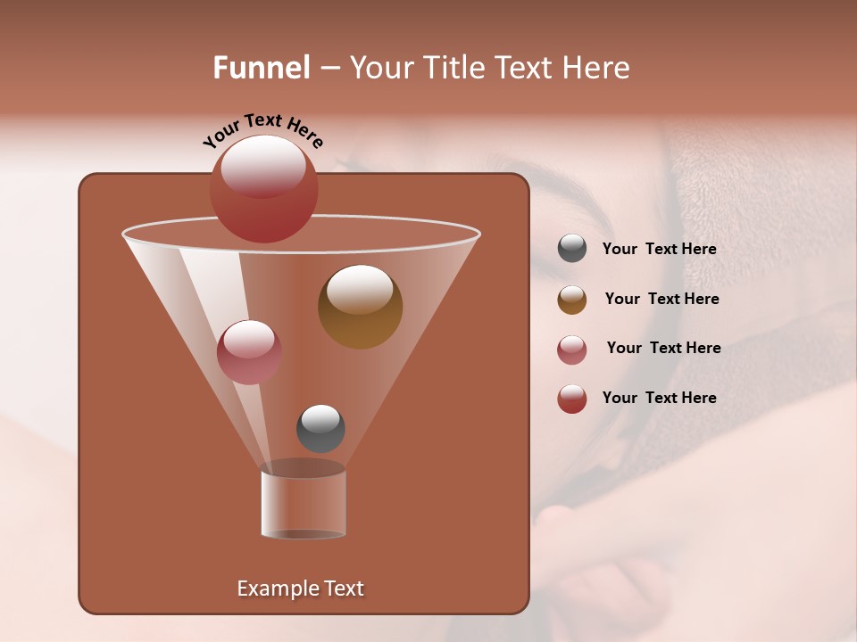 Beautician Brush Recreation PowerPoint Template