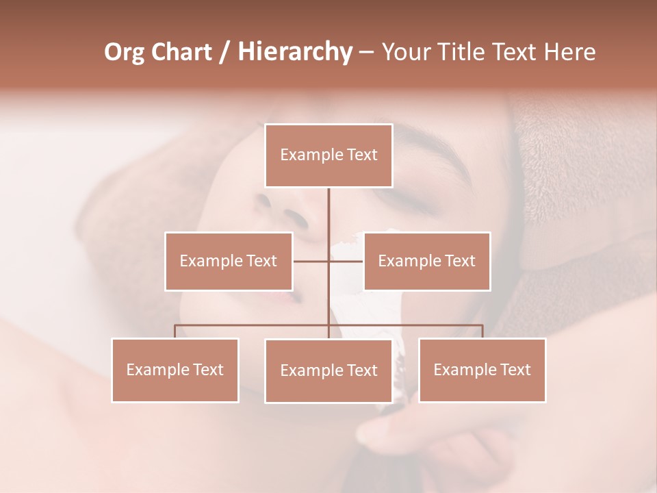 Beautician Brush Recreation PowerPoint Template