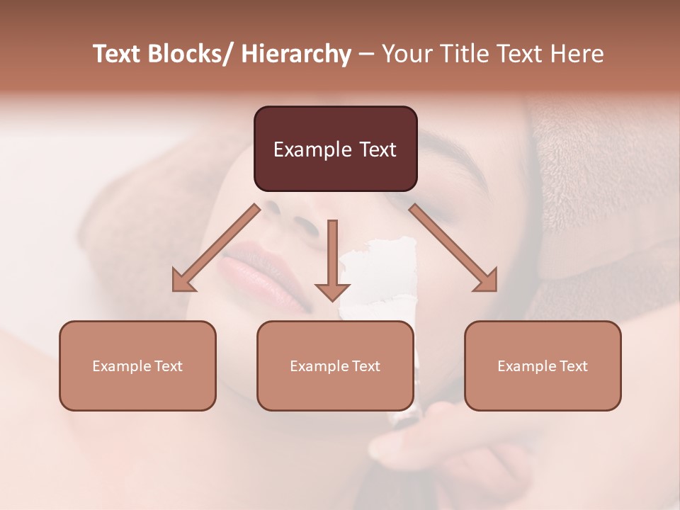 Beautician Brush Recreation PowerPoint Template