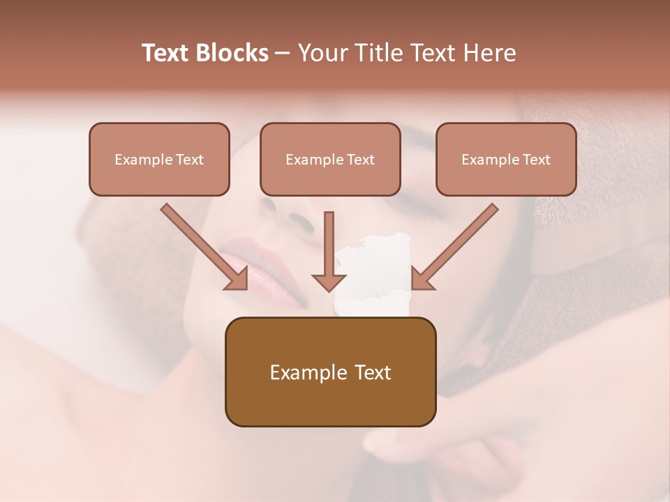 Beautician Brush Recreation PowerPoint Template