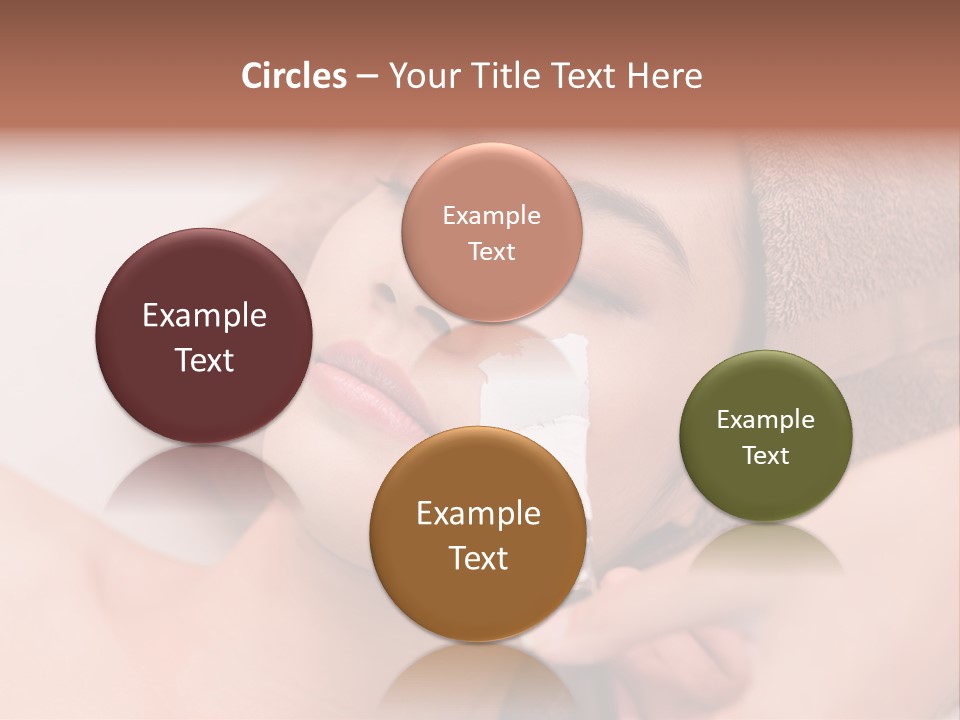 Beautician Brush Recreation PowerPoint Template