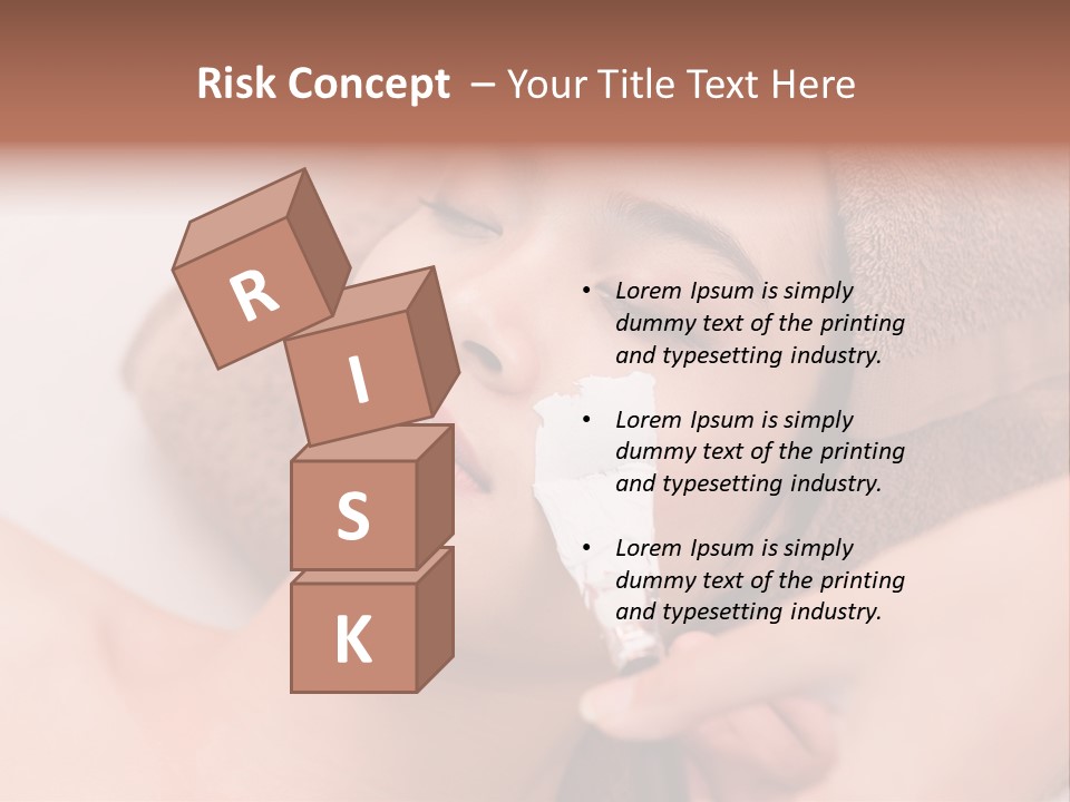 Beautician Brush Recreation PowerPoint Template