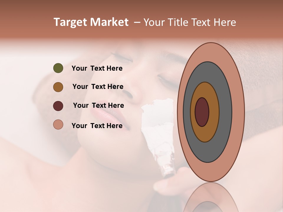 Beautician Brush Recreation PowerPoint Template