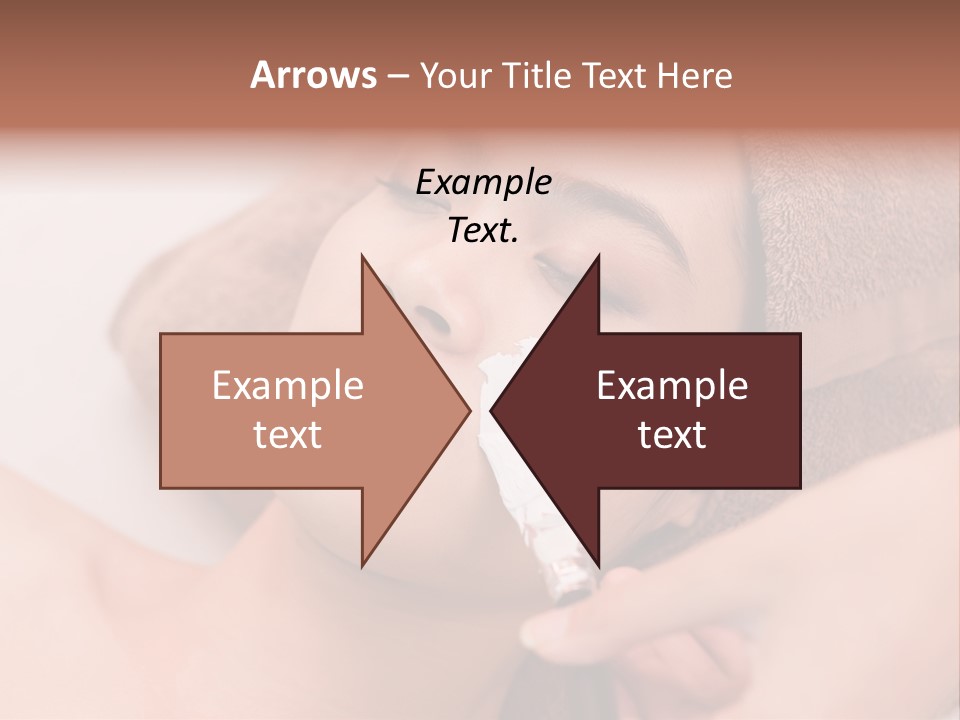 Beautician Brush Recreation PowerPoint Template