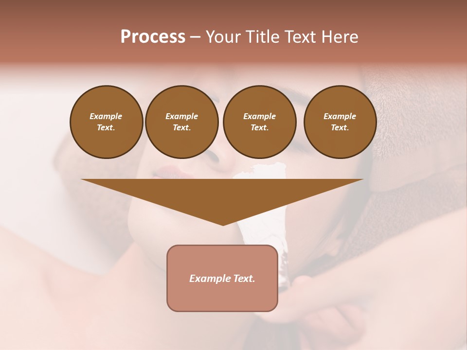 Beautician Brush Recreation PowerPoint Template