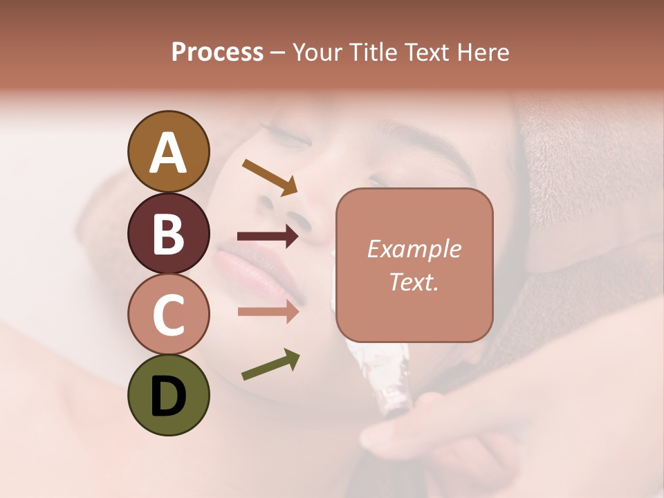 Beautician Brush Recreation PowerPoint Template