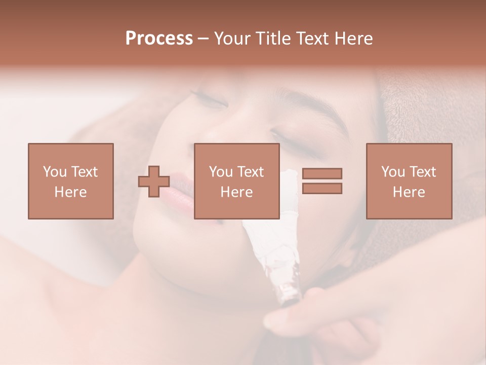 Beautician Brush Recreation PowerPoint Template