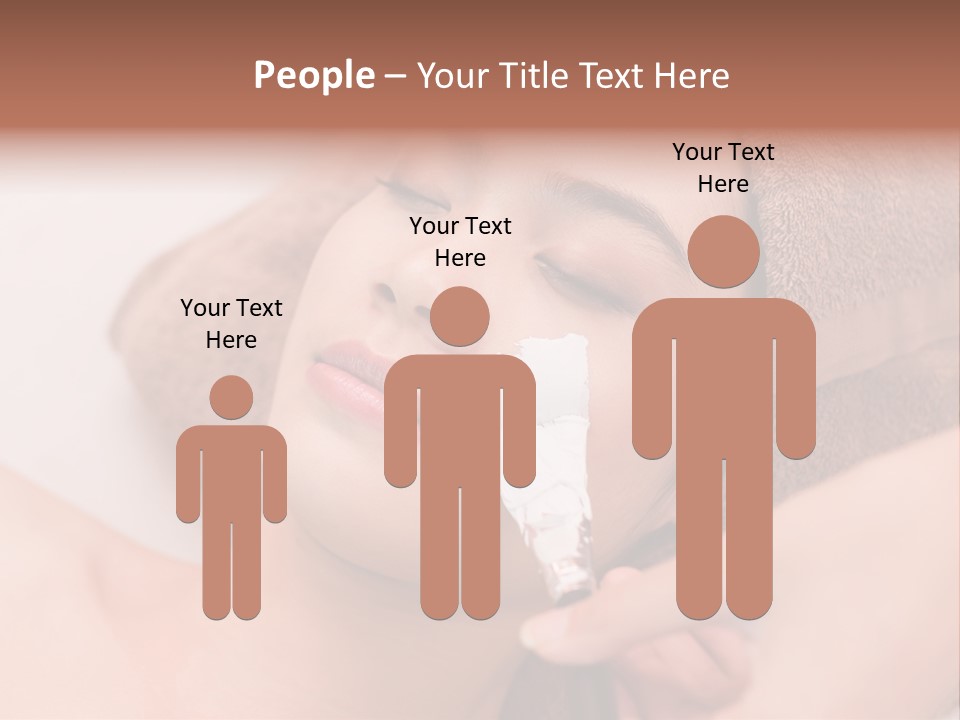 Beautician Brush Recreation PowerPoint Template